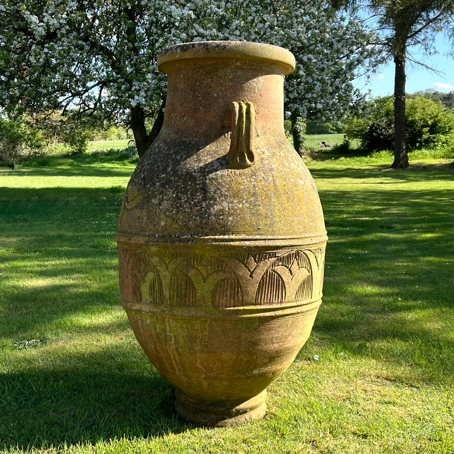 Huge Terracotta Amphora Jar