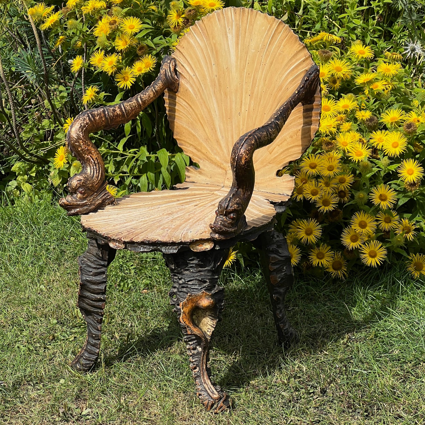Pauly & Cie Venetian Grotto Armchair, Venice, Italy, Late 19th Century