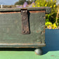 Swedish Painted Marriage Box (Hälsingland Style), Dated 1805