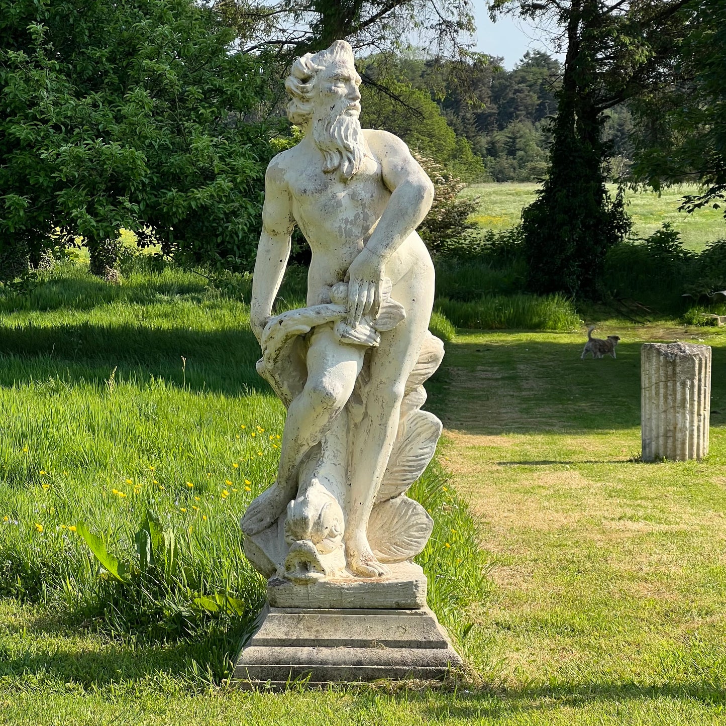 Neptune Statue Mid-Late 20th Century