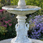 Late 19th Century American Zinc Garden Fountain, Attributed to J. W. Fiske, New York