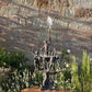 English Lead Garden Fountain with Cherub Figures, c.1920
