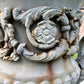 Exceptional Pair of English Campana Cast Iron Urns by Handyside Co. c.1870 with Plinths