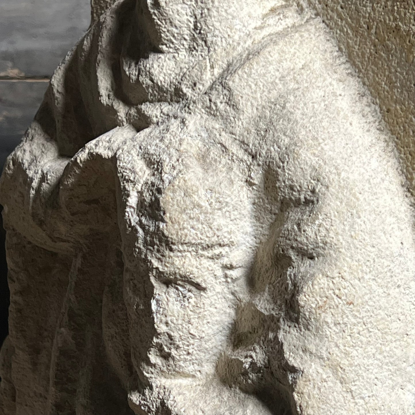 A Four-Sided French Gothic Limestone Capital or Pedestal from a Shrine or Chapel, Northern France, c.1280–1350