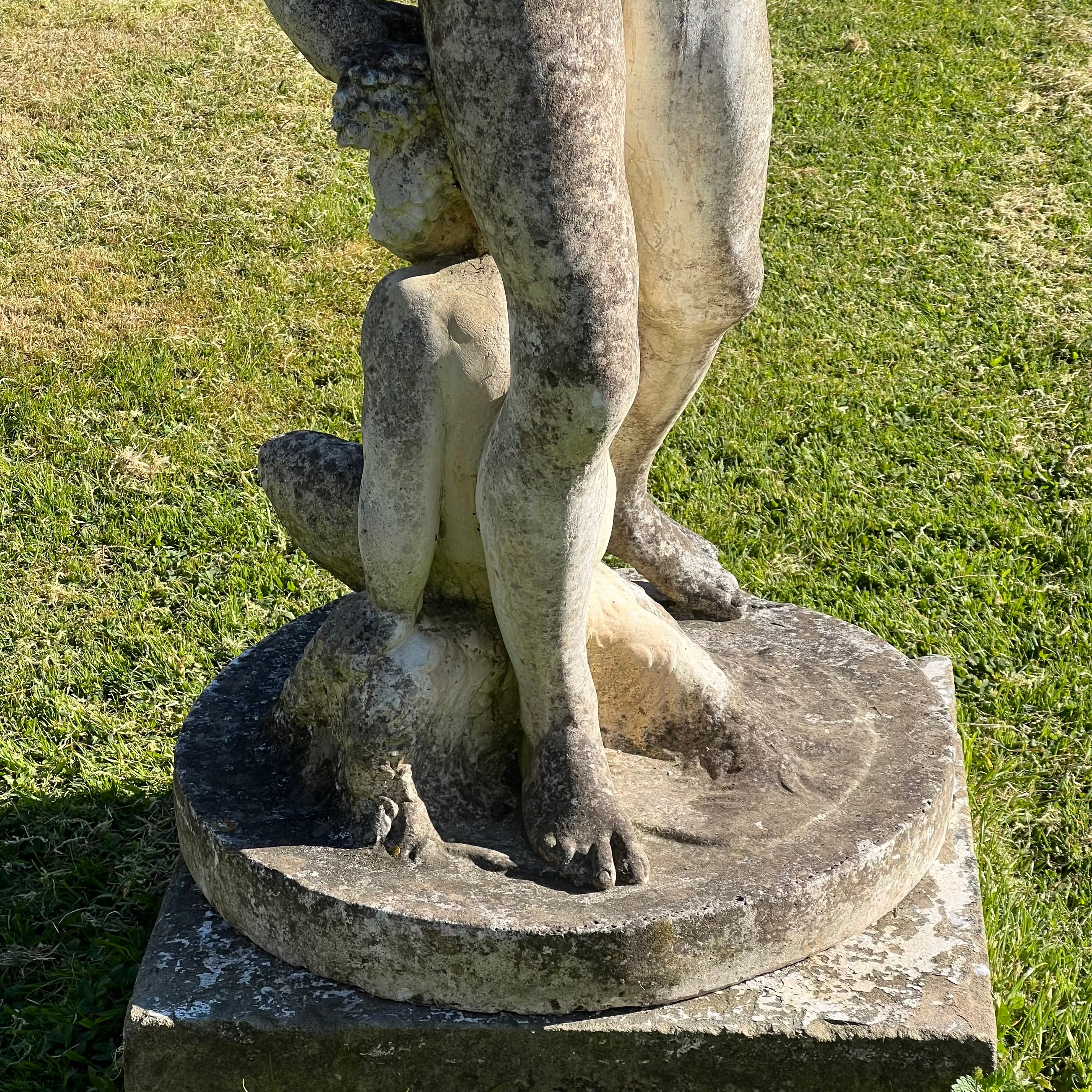 Near Life-Size Bacchus Statue after Sansovino, Early 20th Century