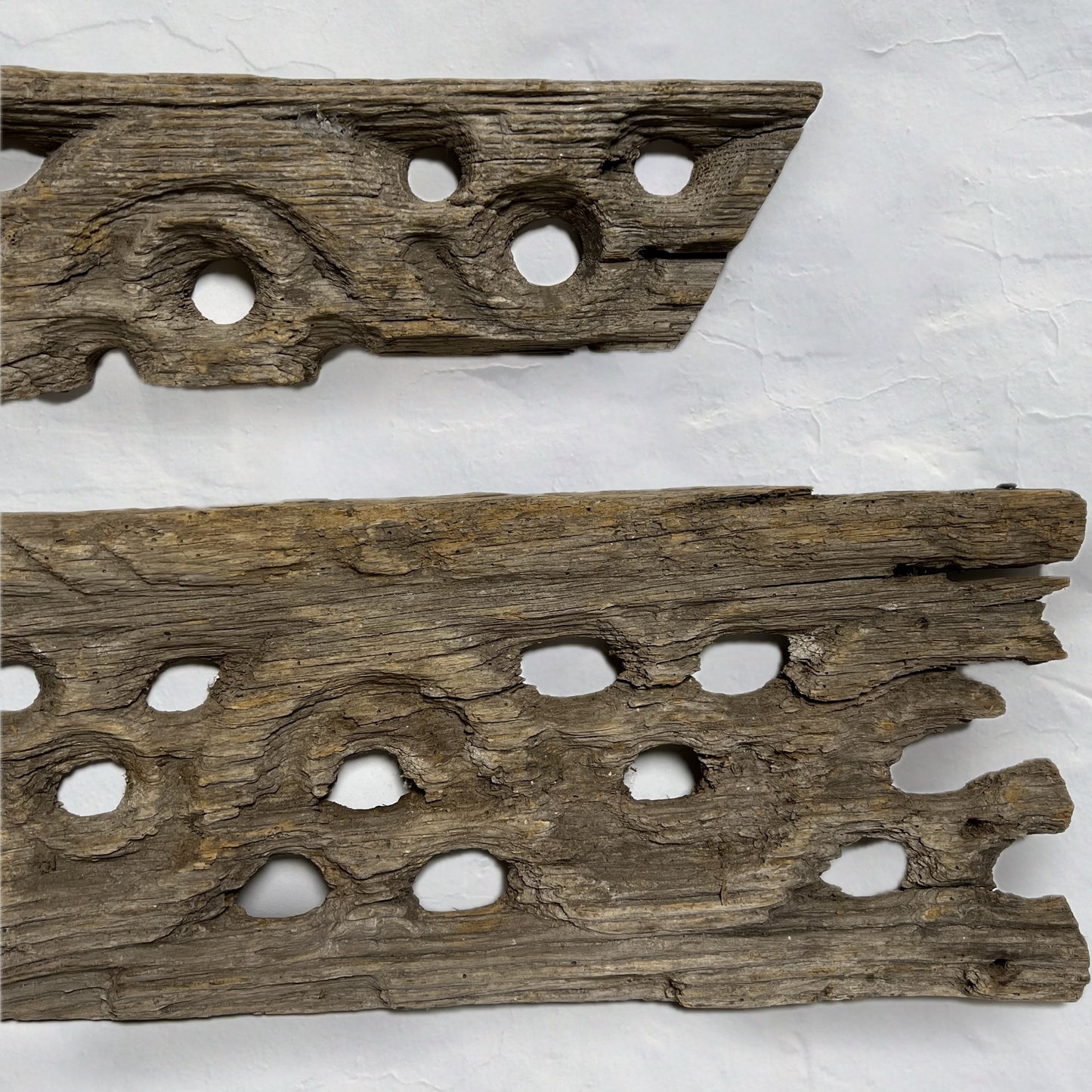 Tudor Oak Bargeboard Carvings c.16th Century