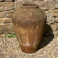 Florentine Terracotta Impruneta Storage Jar with Paterae c. 17th Century