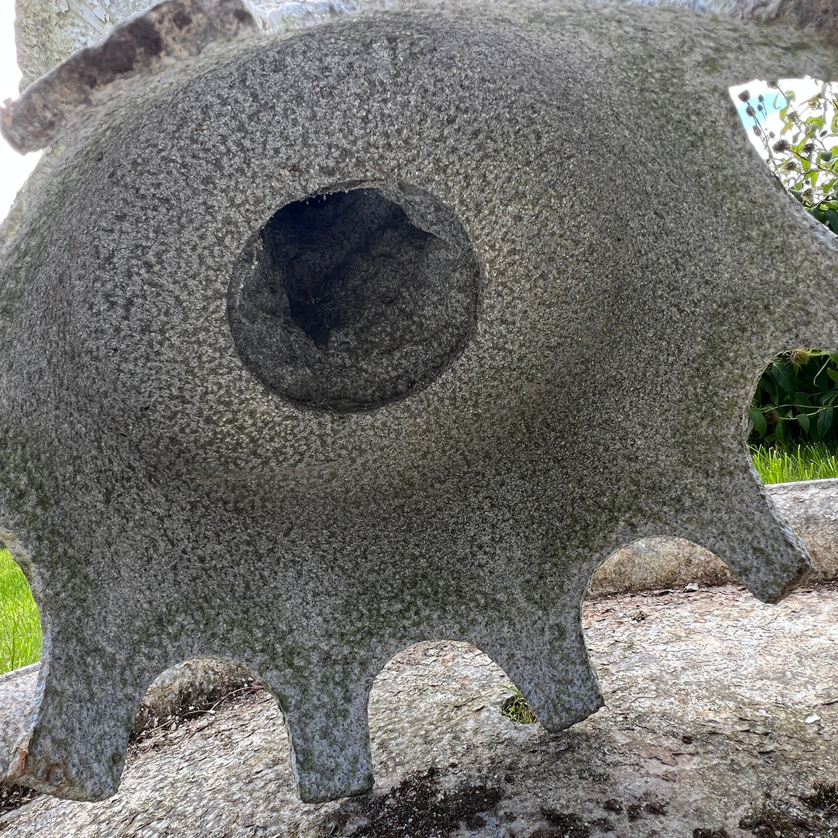 Late 19th Century American Zinc Garden Fountain, Attributed to J. W. Fiske, New York