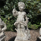 French Limestone Four Seasons Statues with Plinths c. Late 17th/Early 18th Century
