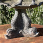 English Lead Garden Fountain with Cherub Figures, c.1920