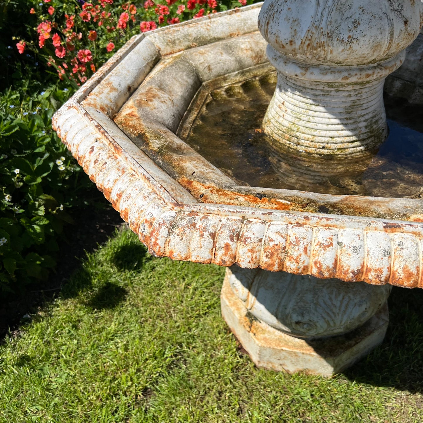 Late 20th Century Italianate Tiered Renaissance Style Fountain