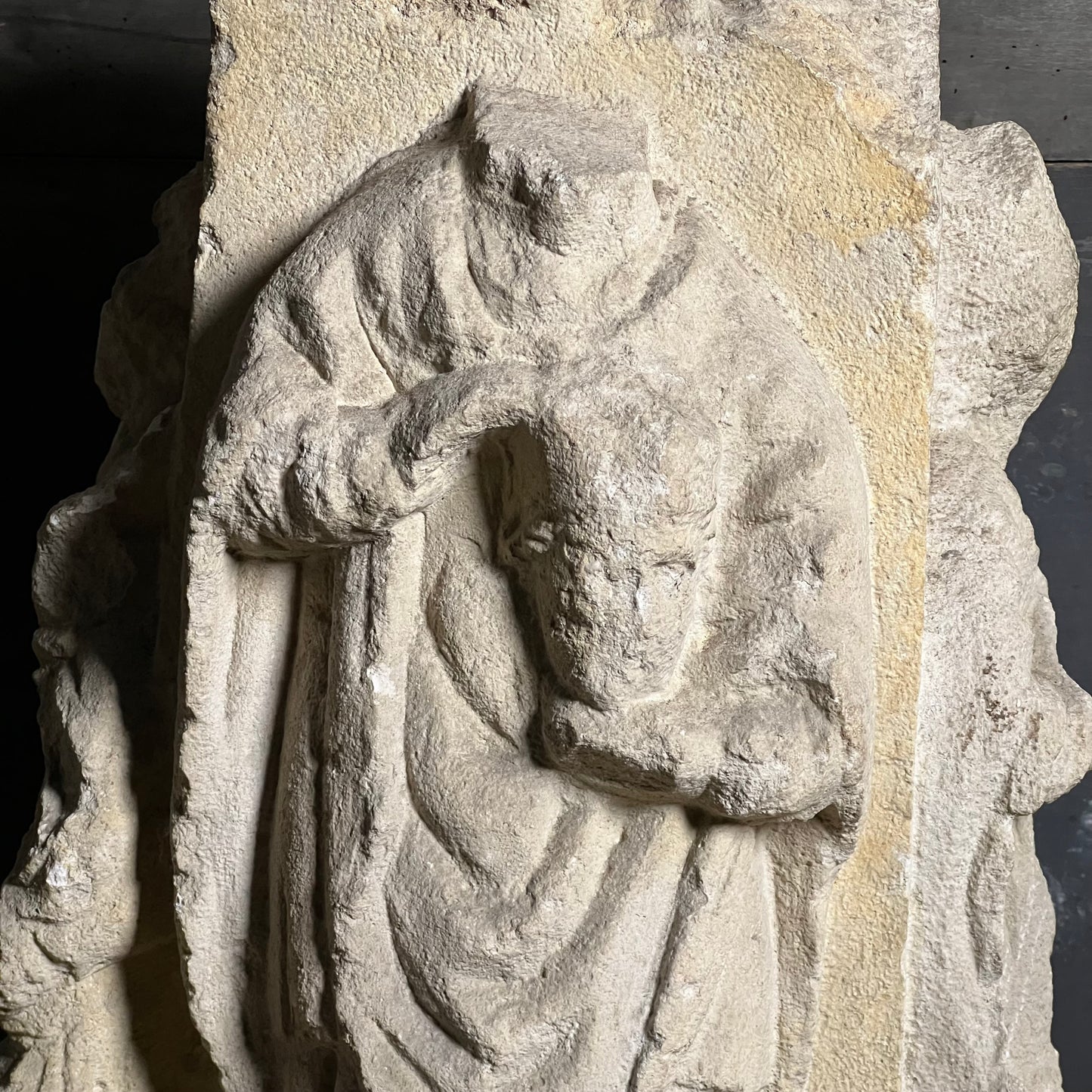 A Four-Sided French Gothic Limestone Capital or Pedestal from a Shrine or Chapel, Northern France, c.1280–1350