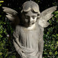 Serene French Marble Angel c.1860