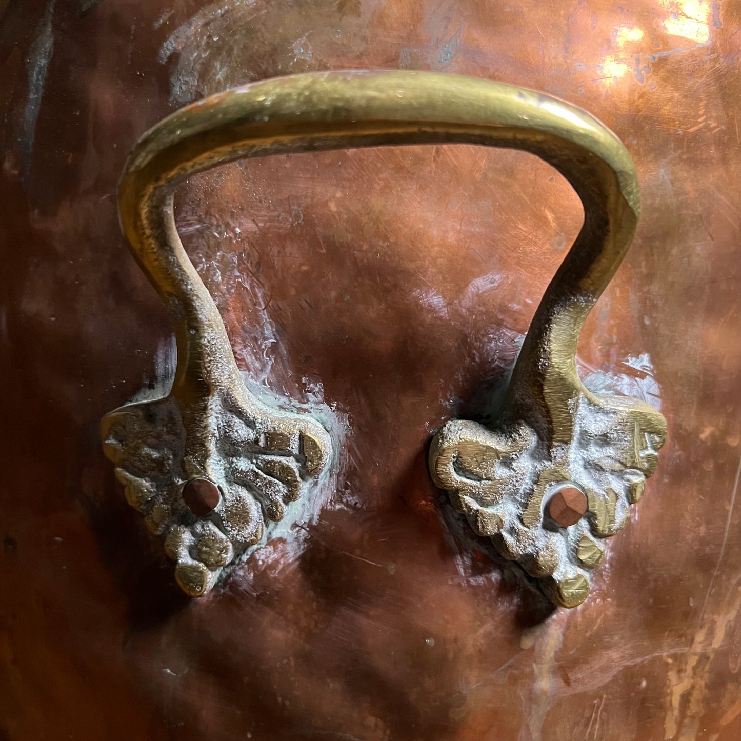 Medium 19th Century Copper Log Bin