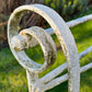 Regency Strapwork Wrought Iron Garden Bench c.1820