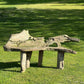 Primitive Organically Formed Root Bench
