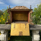 17th Century Italian Baroque Carved, Gilt & Polychrome Sarcophagus Form Reliquary Casket