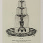 Late 19th Century American Zinc Garden Fountain, Attributed to J. W. Fiske, New York