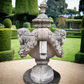 Giant Centrepiece Urn with Gothic Heads