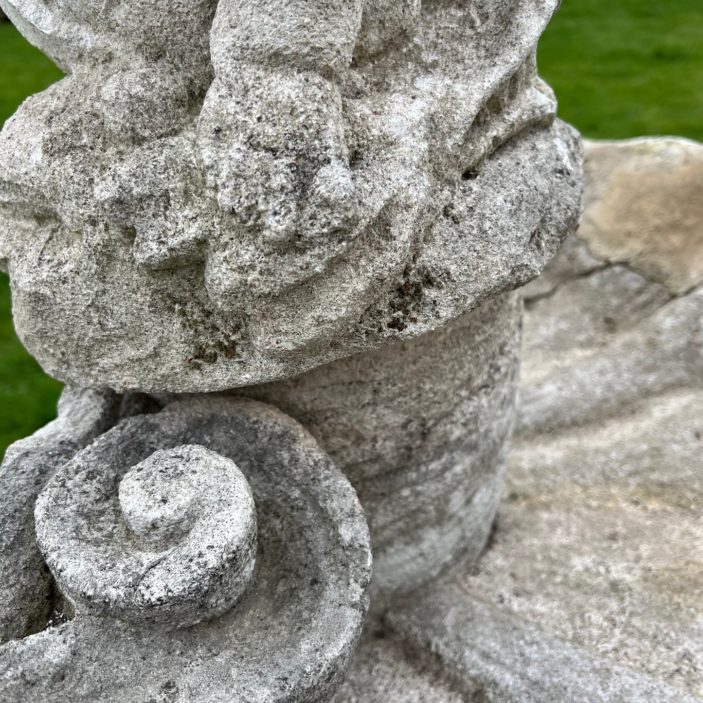 Italian Limestone Putti & Dolphin Fountain c.1700–1750