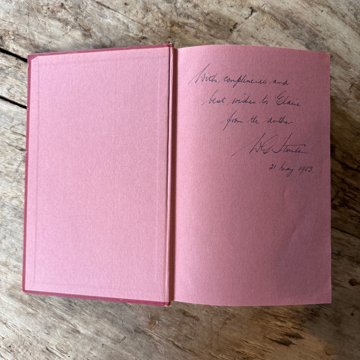 Rare Signed First Edition – Treason: For My Daily Bread by W. G. Stanton, 1977