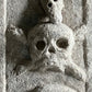 Carved Stone Italian Plague Marker d.1654