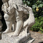 French Limestone Four Seasons Statues with Plinths c. Late 17th/Early 18th Century