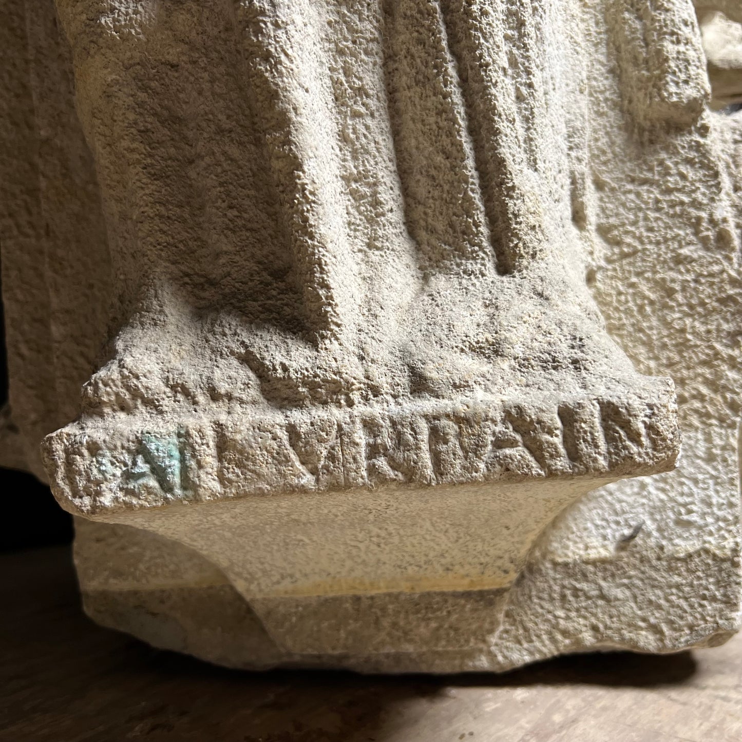 A Four-Sided French Gothic Limestone Capital or Pedestal from a Shrine or Chapel, Northern France, c.1280–1350
