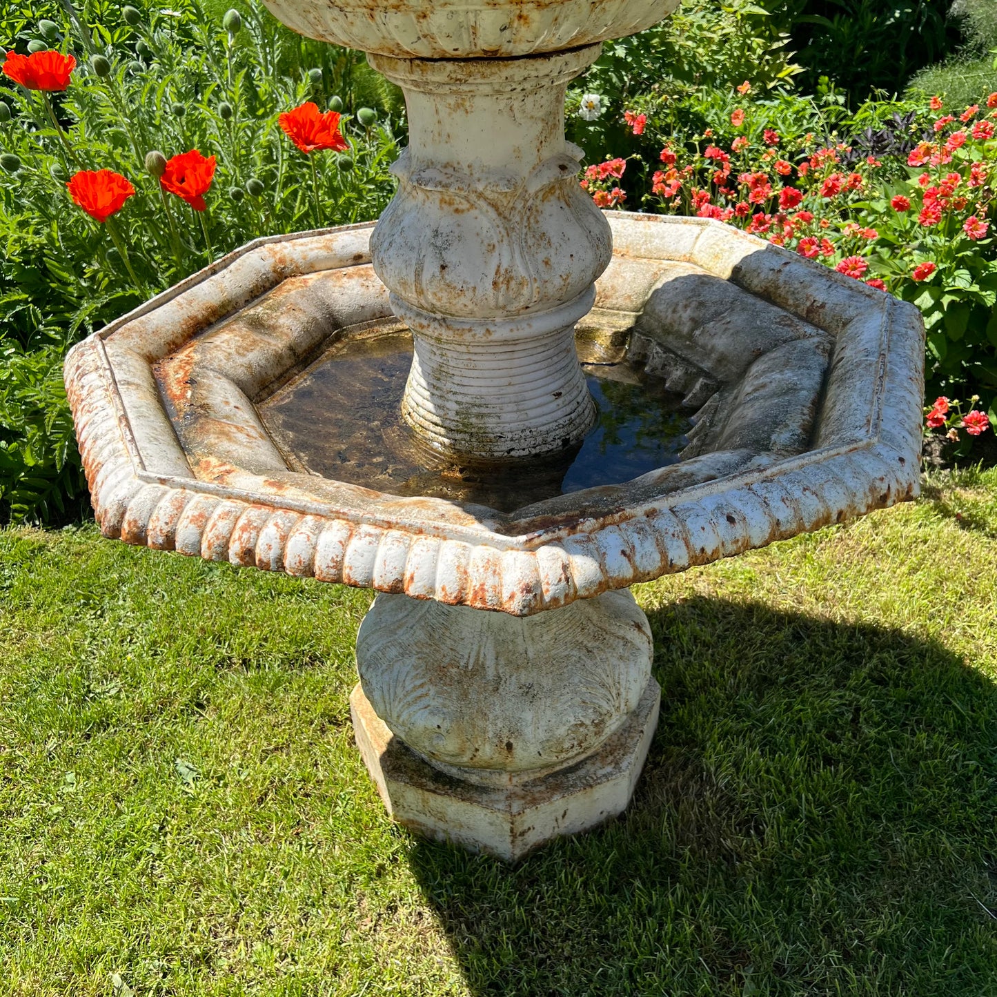 Late 20th Century Italianate Tiered Renaissance Style Fountain