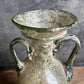 Pale Blue Green Glass Roman Amphora Bottle Circa 4th–5th century A.D.