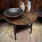 18th Century English Elm Cricket Table