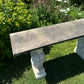 Carrara Marble Console Table with Renaissance-Style Griffin Supports