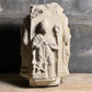 A Four-Sided French Gothic Limestone Capital or Pedestal from a Shrine or Chapel, Northern France, c.1280–1350