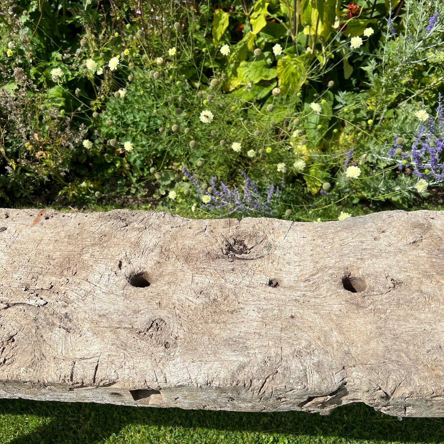 Primitive French Workbench Console c.1880