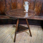 18th Century English Cricket Table in Pine and Ash