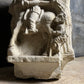A Four-Sided French Gothic Limestone Capital or Pedestal from a Shrine or Chapel, Northern France, c.1280–1350