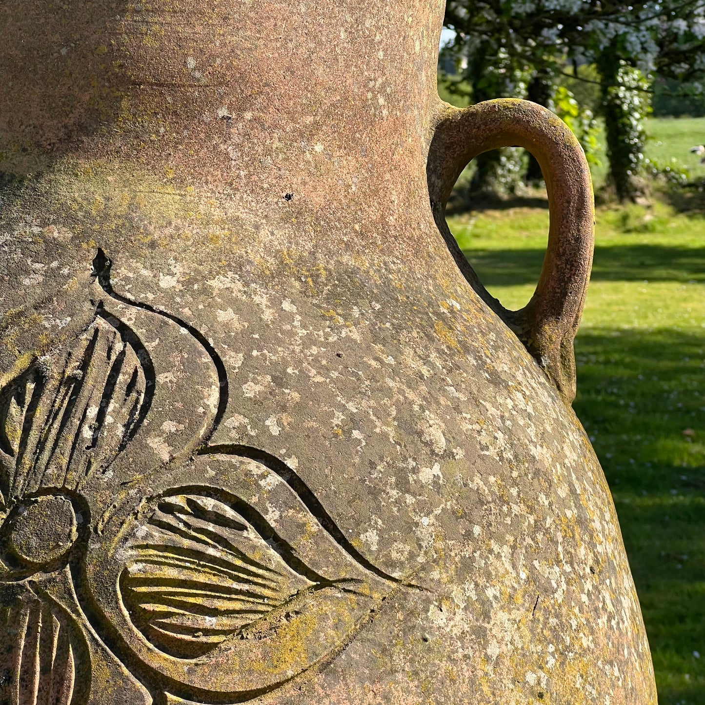 Huge Terracotta Amphora Jar