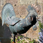 French Provincial Copper Folk Art Rooster Late 19th/Early 20th Century