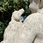French Limestone Four Seasons Statues with Plinths c. Late 17th/Early 18th Century