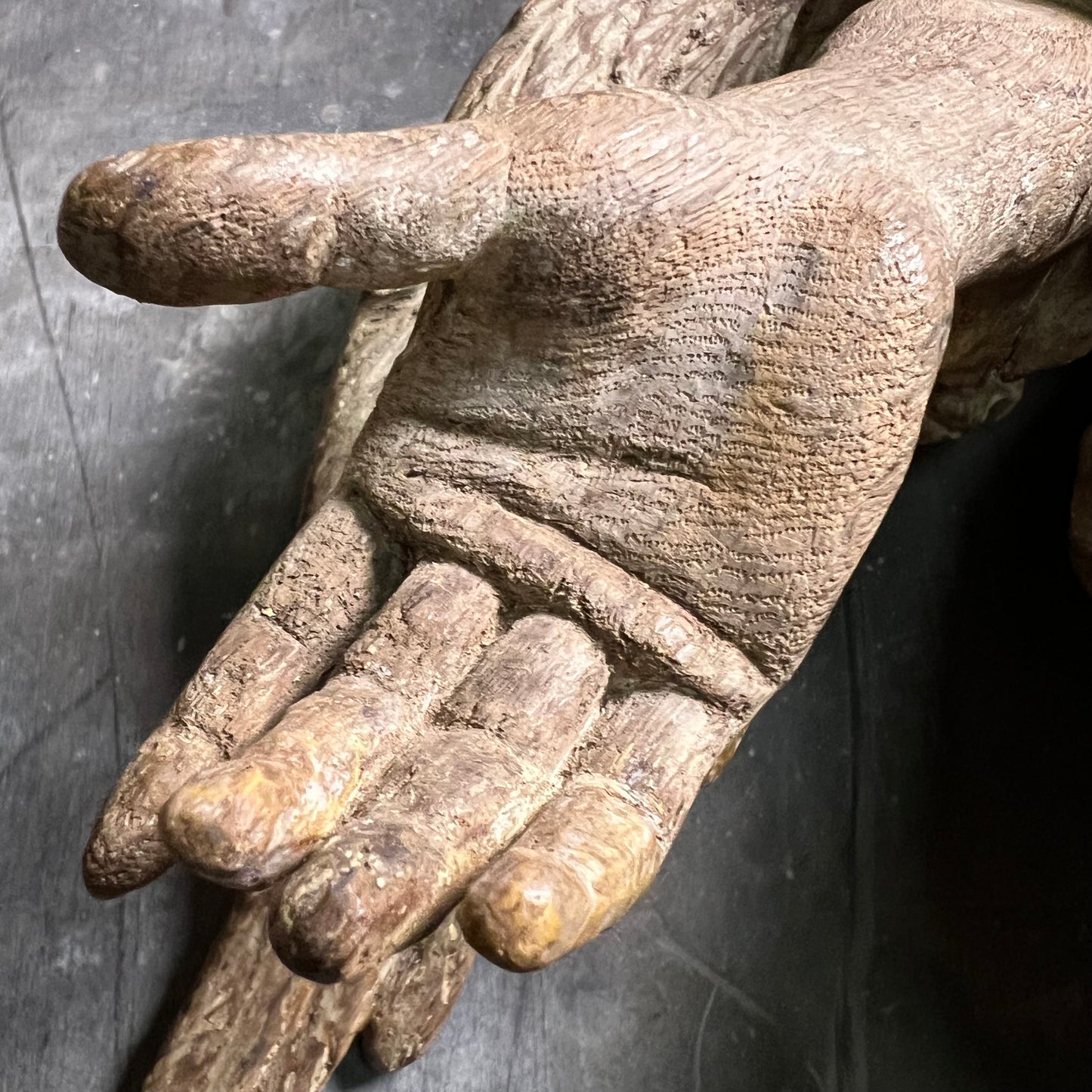 Large Baroque Carved Wooden Angel, c. 1680–1720