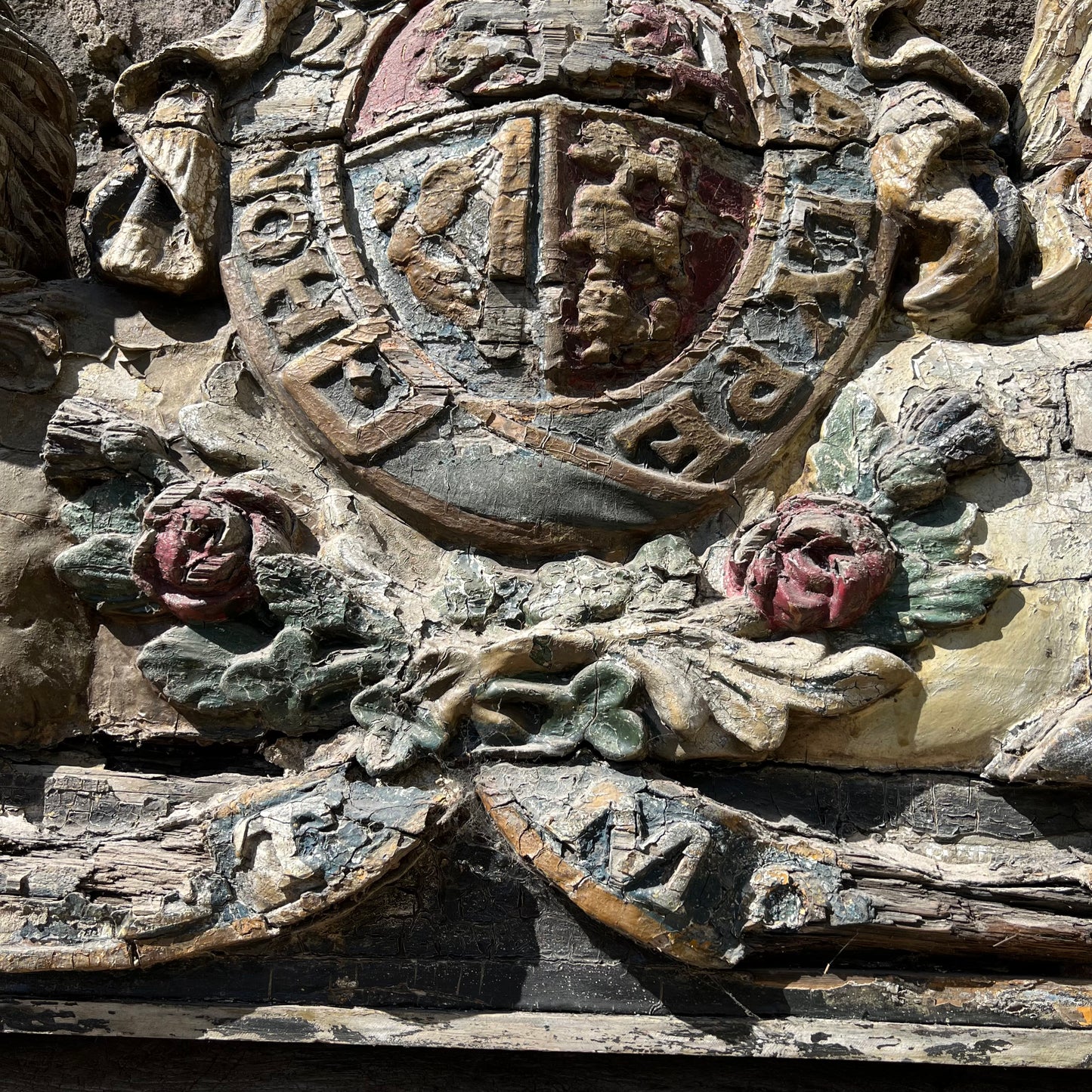 Royal Coat of Arms from Newby Hall c.1860