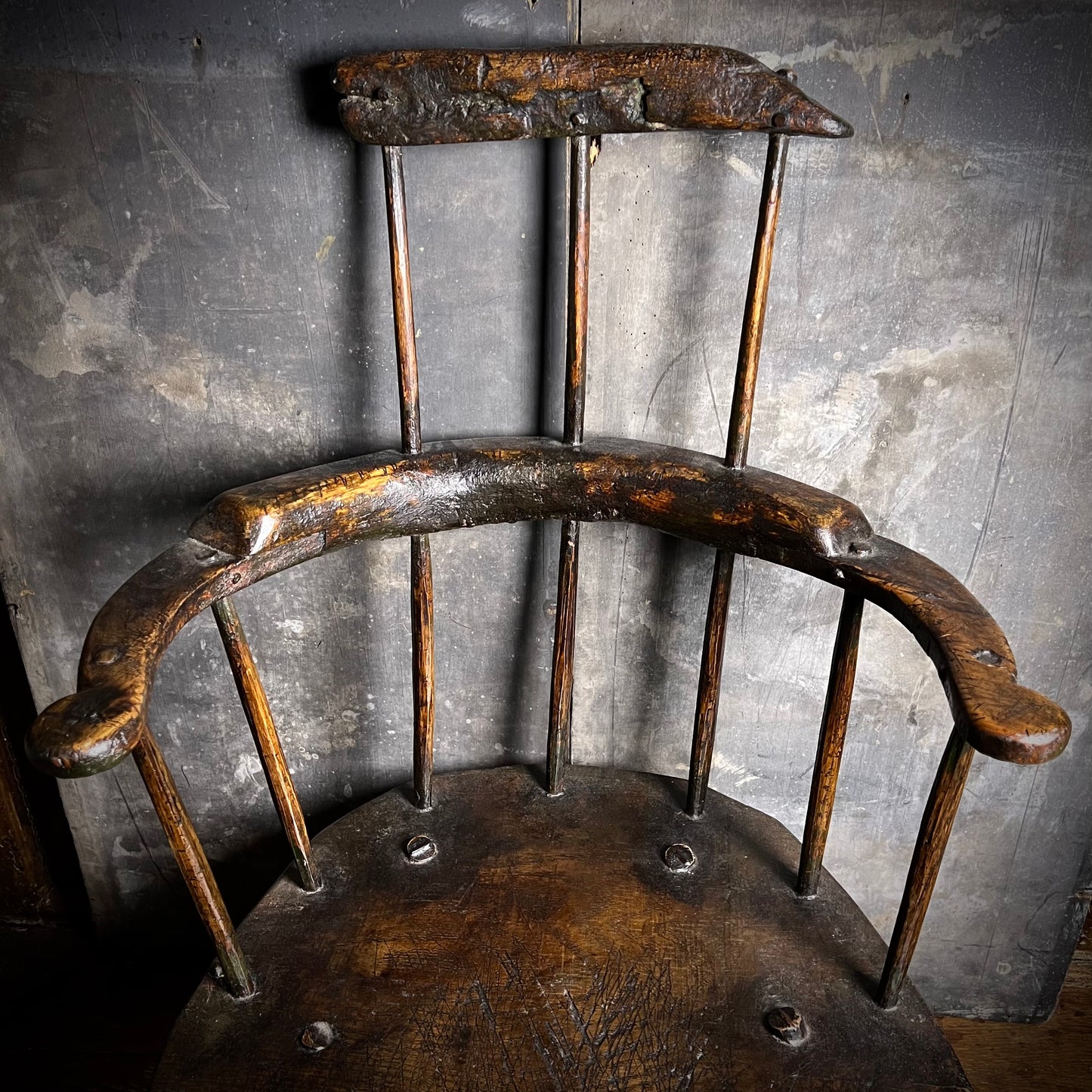 Primitive Vernacular Stick Chair 18th Century