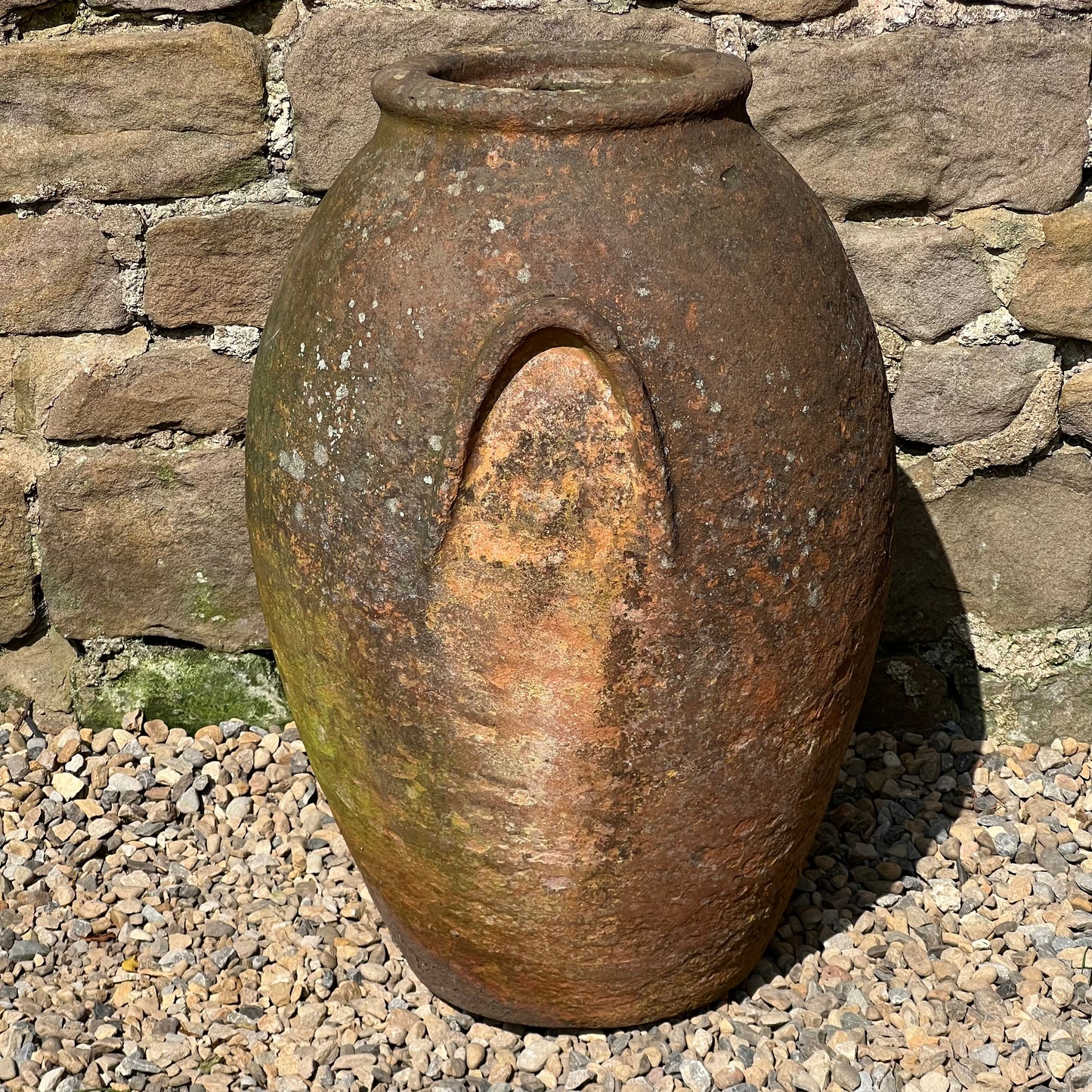 Ovid Florentine Terracotta of Impruneta Storage Jar c. 17th Century