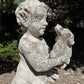 French Limestone Four Seasons Statues with Plinths c. Late 17th/Early 18th Century