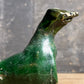 An Early Islamic Green-Glazed Pottery Oil Lamp in the Form of a Bird, Syria (Bilād al-Shām), 8th–9th century