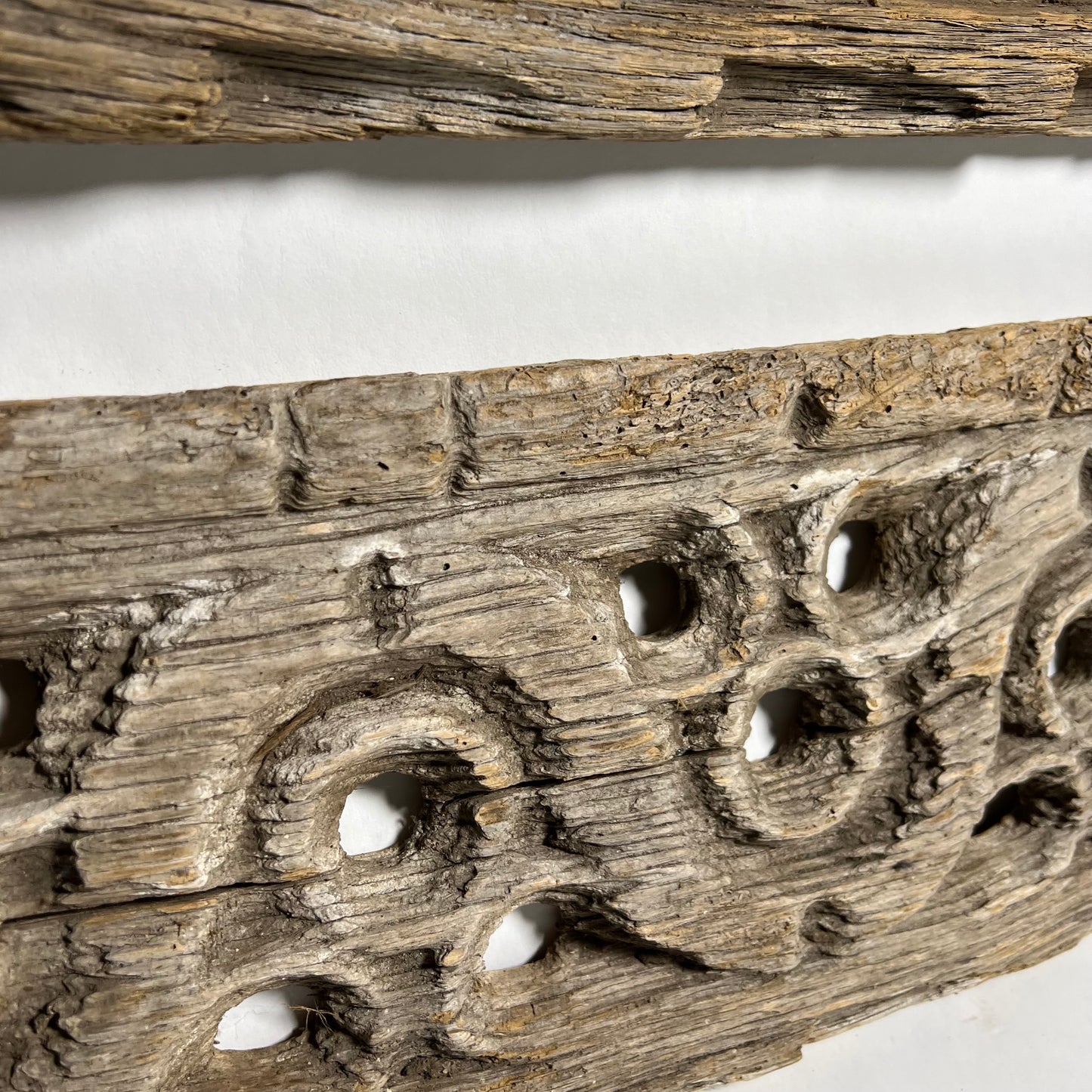 Tudor Oak Bargeboard Carvings c.16th Century