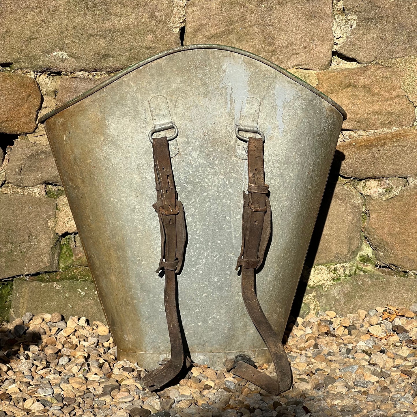 Antique/Vintage French Grape Hod or ‘Hotte’ c.1900