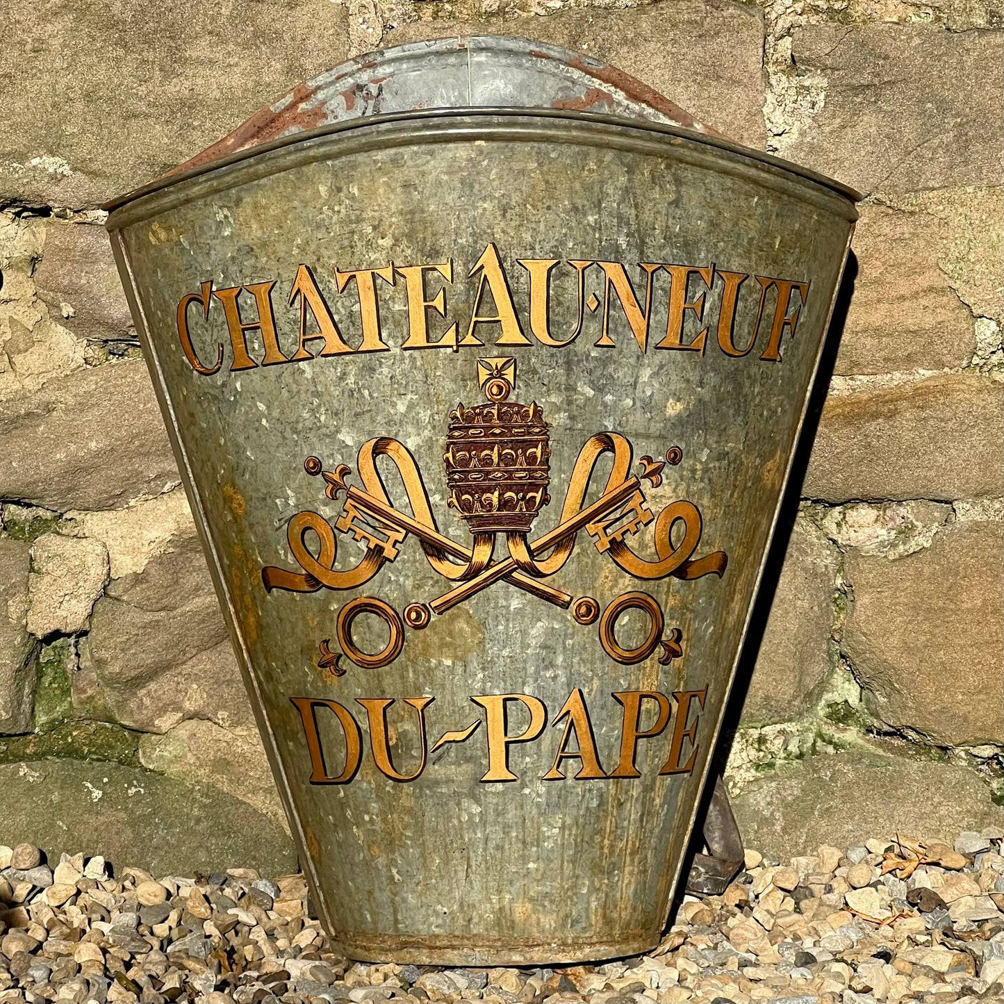 Oversized Antique/Vintage French Grape Hod or ‘Hotte’ c.1900