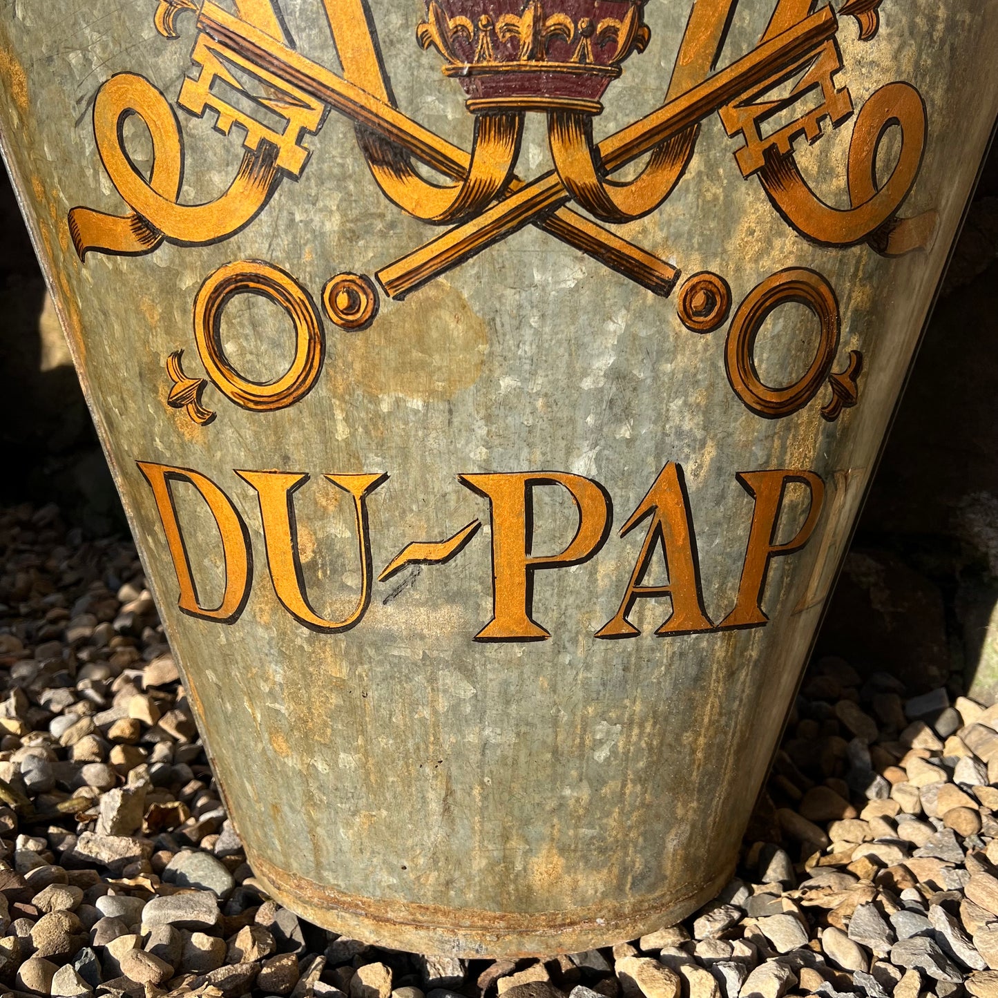 Oversized Antique/Vintage French Grape Hod or ‘Hotte’ c.1900