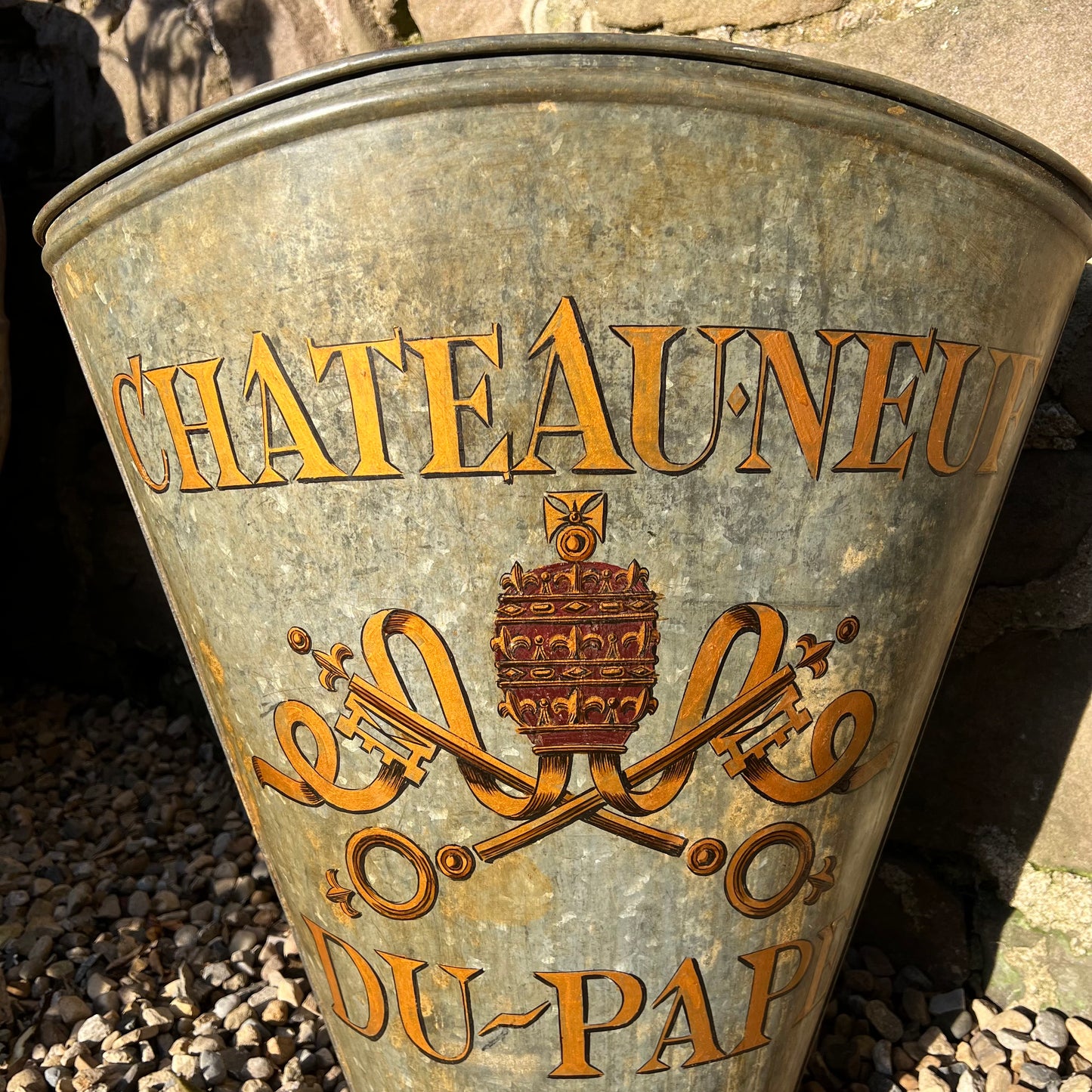 Oversized Antique/Vintage French Grape Hod or ‘Hotte’ c.1900